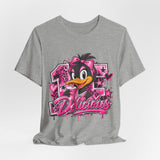 Delicious Pink Duck Graphic Tee — Cute Retro Streetwear T-Shirt