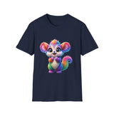 Cute Rainbow Critter T-Shirt — Colorful Kawaii Animal Tee