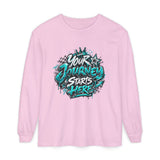 Unisex Keep Going Motivational Graphic Long Sleeve T-Shirt