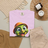 Cute Turtle Graphic T-Shirt — Thumbs-Up Cartoon Turtle Design