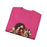 Glam Coffee Girl Graphic T-Shirt