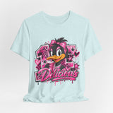 Delicious Pink Duck Graphic Tee — Cute Retro Streetwear T-Shirt