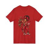 Girl Power V-Neck Tee – 'Pretty Girl Hustle' Graphic Tee for Girls & Teens