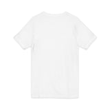 Pink Butterfly Girl V‑Neck Tee — Cute Afrocentric Illustration