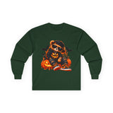 Halloween Streetwear Teddy Bear Graphic Long Sleeve