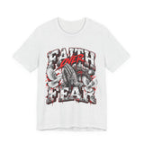 Faith Over Fear T‑Shirt — Prayer Hands & Doves Christian Tee
