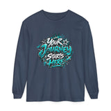 Unisex Keep Going Motivational Graphic Long Sleeve T-Shirt
