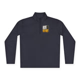 Quarter-Zip Pullover — "Move in Silence" Graphic