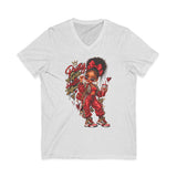 Girl Power V-Neck Tee – 'Pretty Girl Hustle' Graphic Tee for Girls & Teens