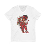 Girl Power V-Neck Tee – 'Pretty Girl Hustle' Graphic Tee for Girls & Teens