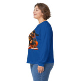 Halloween Streetwear Teddy Bear Graphic Long Sleeve