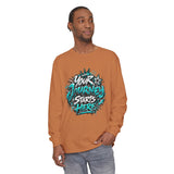 Unisex Keep Going Motivational Graphic Long Sleeve T-Shirt
