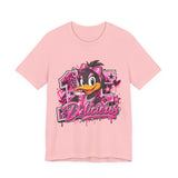 Delicious Pink Duck Graphic Tee — Cute Retro Streetwear T-Shirt