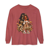 Queen Gold Graphic Women’s Long Sleeve Shirt