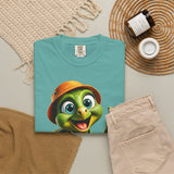 Cute Turtle Graphic T-Shirt — Thumbs-Up Cartoon Turtle Design