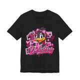 Delicious Pink Duck Graphic Tee — Cute Retro Streetwear T-Shirt