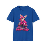 Kangaroo Skater Pink Graphic T-Shirt