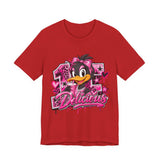 Delicious Pink Duck Graphic Tee — Cute Retro Streetwear T-Shirt