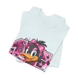 Delicious Pink Duck Graphic Tee — Cute Retro Streetwear T-Shirt