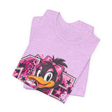 Delicious Pink Duck Graphic Tee — Cute Retro Streetwear T-Shirt