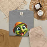 Cute Turtle Graphic T-Shirt — Thumbs-Up Cartoon Turtle Design