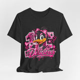 Delicious Pink Duck Graphic Tee — Cute Retro Streetwear T-Shirt