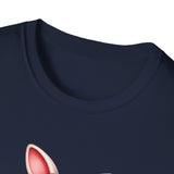 Kangaroo Skater Pink Graphic T-Shirt