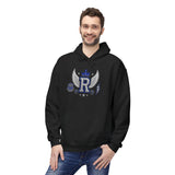 Royal R Crest Hoodie — Winged Letter R Crown Graphic Hoodie