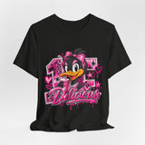 Delicious Pink Duck Graphic Tee — Cute Retro Streetwear T-Shirt