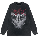 Y2k Gothic Punk Style Men T Shirt Clothes Harajuku Oversized T-shirt Top Tee High Street Hipster Summer Streetwear Anime Clothes