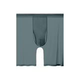 Men's Sports Ice Silk Boxer Briefs | Breathable Quick-Dry Underwear - Black