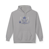 Royal R Crest Hoodie — Winged Letter R Crown Graphic Hoodie