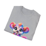 Cute Rainbow Critter T-Shirt — Colorful Kawaii Animal Tee