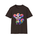 Cute Rainbow Critter T-Shirt — Colorful Kawaii Animal Tee