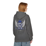 Royal R Crest Hoodie — Winged Letter R Crown Graphic Hoodie