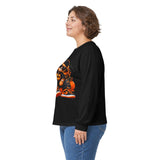 Halloween Streetwear Teddy Bear Graphic Long Sleeve