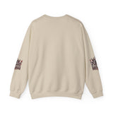Crewneck Sweatshirt – 'Fear Nothing' Gothic Crown Graphic