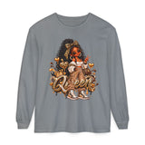 Queen Gold Graphic Women’s Long Sleeve Shirt