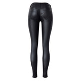 Leather pants - Black