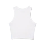 Cute Afro Girl Graphic Racer Tank Top — Pink Fashionista Design