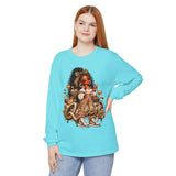 Queen Gold Graphic Women’s Long Sleeve Shirt