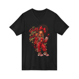 Girl Power V-Neck Tee – 'Pretty Girl Hustle' Graphic Tee for Girls & Teens