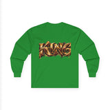 King Lion Streetwear Graphic Long Sleeve T-Shirt