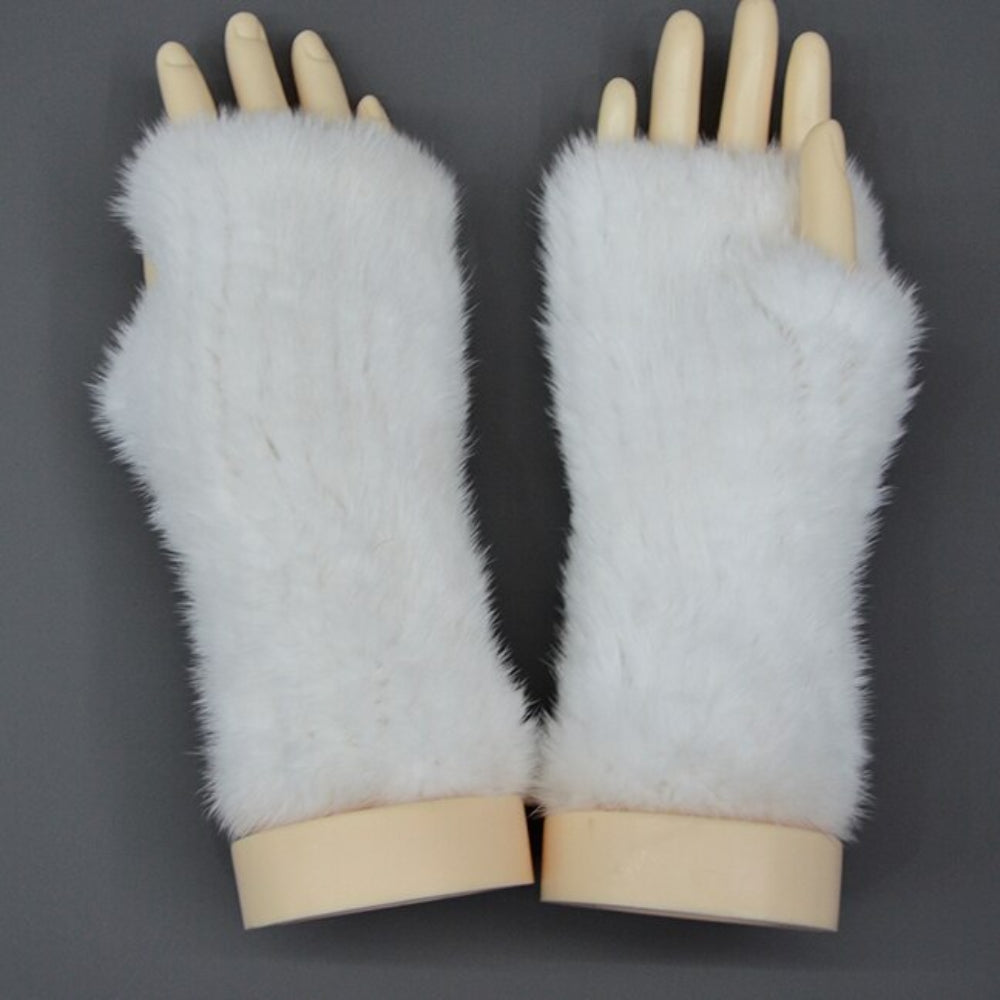 Comfortable Winter Gloves - Orange pink