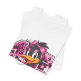 Delicious Pink Duck Graphic Tee — Cute Retro Streetwear T-Shirt