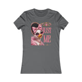 Just Me Womens Tee - Glam Duck Graphic Shirt