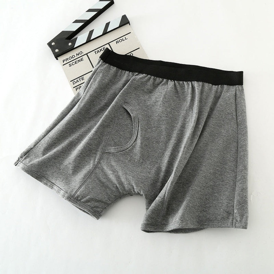 Men's waterproof leak-proof incontinence underwear with highly absorbent protection.