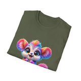 Cute Rainbow Critter T-Shirt — Colorful Kawaii Animal Tee