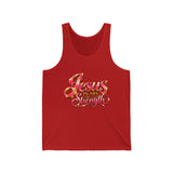 Jesus Is My Strength Women’s Long Sleeve Shirt
