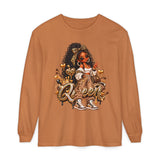 Queen Gold Graphic Women’s Long Sleeve Shirt